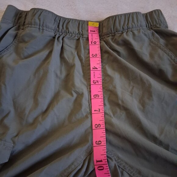 Columbia Boy's Youth Size L (14/16) Olive Green Omni-Shade Hiking Nylon Pants - Picture 12 of 13